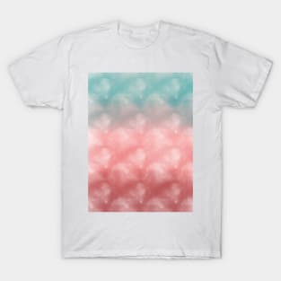 Pink and Blue Pattern T-Shirt